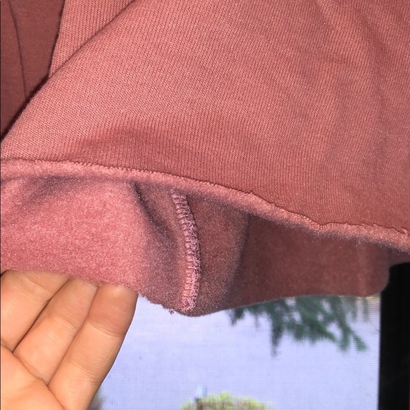 Self love mauve cropped crew neck - Picture 3 of 4